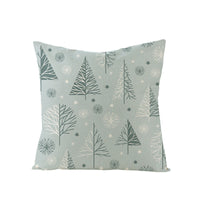 HKM-968083 Cartoon Digital Printing Christmas Pillowcase - Linen Cushion Cover 45x45CM with PP Cotton Filling