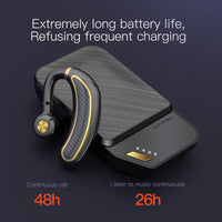 HKM-968083 Wireless Bluetooth Headset with Comfortable Earmuffs and 8-12 Meter Range