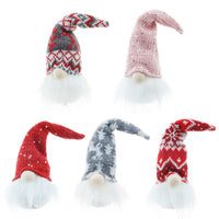 HKM-968147 Small Forest Night Lamp with Light – Faceless Doll Pendant in Red, Gray, and Pink