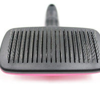HKM-968275 Automatic Pet Grooming Comb with Stainless Steel Teeth for Dogs and Cats - Ergonomic Self-Cleaning Brush