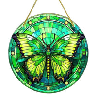 HKM-968275 Creative Butterfly Theme Acrylic Wall Hanging Painting - Modern Art Decor