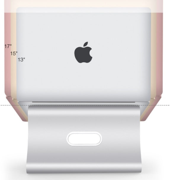 HKM-968403 Silver & Gray Lazy Bracket for Desktop Use - 26x24.3x19cm