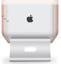 HKM-968403 Silver & Gray Lazy Bracket for Desktop Use - 26x24.3x19cm