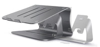 HKM-968403 Silver & Gray Lazy Bracket for Desktop Use - 26x24.3x19cm