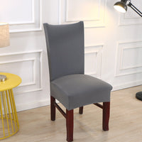 HKM-968403 Universal Polyester Stretch Chair Cover in European Classic Design – Rectangular Shape, Fits Most Chairs