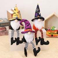 HKM-968467 Decorative Cartoon Long Legs Doll Ornament with Unique Hat Designs