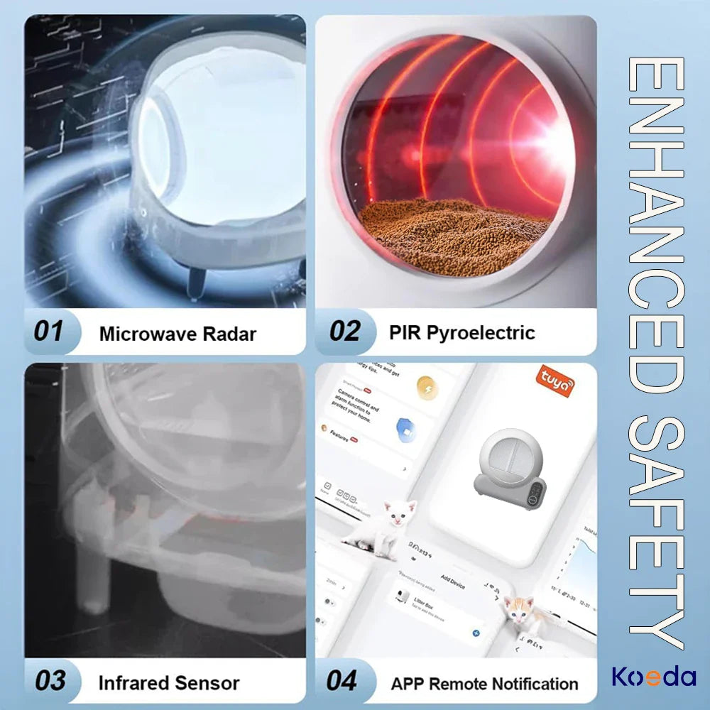 KTX-968467 Electric Stainless Steel Kitchen Compost Bin, 3.0L Capacity, Odorless Food Waste Disposer with Multi-Grind Technology