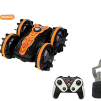 HKM-968595 Amphibious 2.4G 4x4 RC Stunt Car with Dual-Sided Driving and 360° Gesture Control for Kids