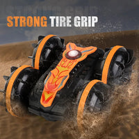 HKM-968595 Amphibious 2.4G 4x4 RC Stunt Car with Dual-Sided Driving and 360° Gesture Control for Kids