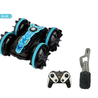 HKM-968595 Amphibious 2.4G 4x4 RC Stunt Car with Dual-Sided Driving and 360° Gesture Control for Kids
