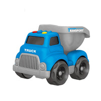 HKM-968979 Friction Toy Plastic Construction Truck for Kids - Small Vehicle Gift