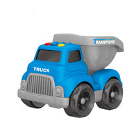 HKM-968979 Friction Toy Plastic Construction Truck for Kids - Small Vehicle Gift