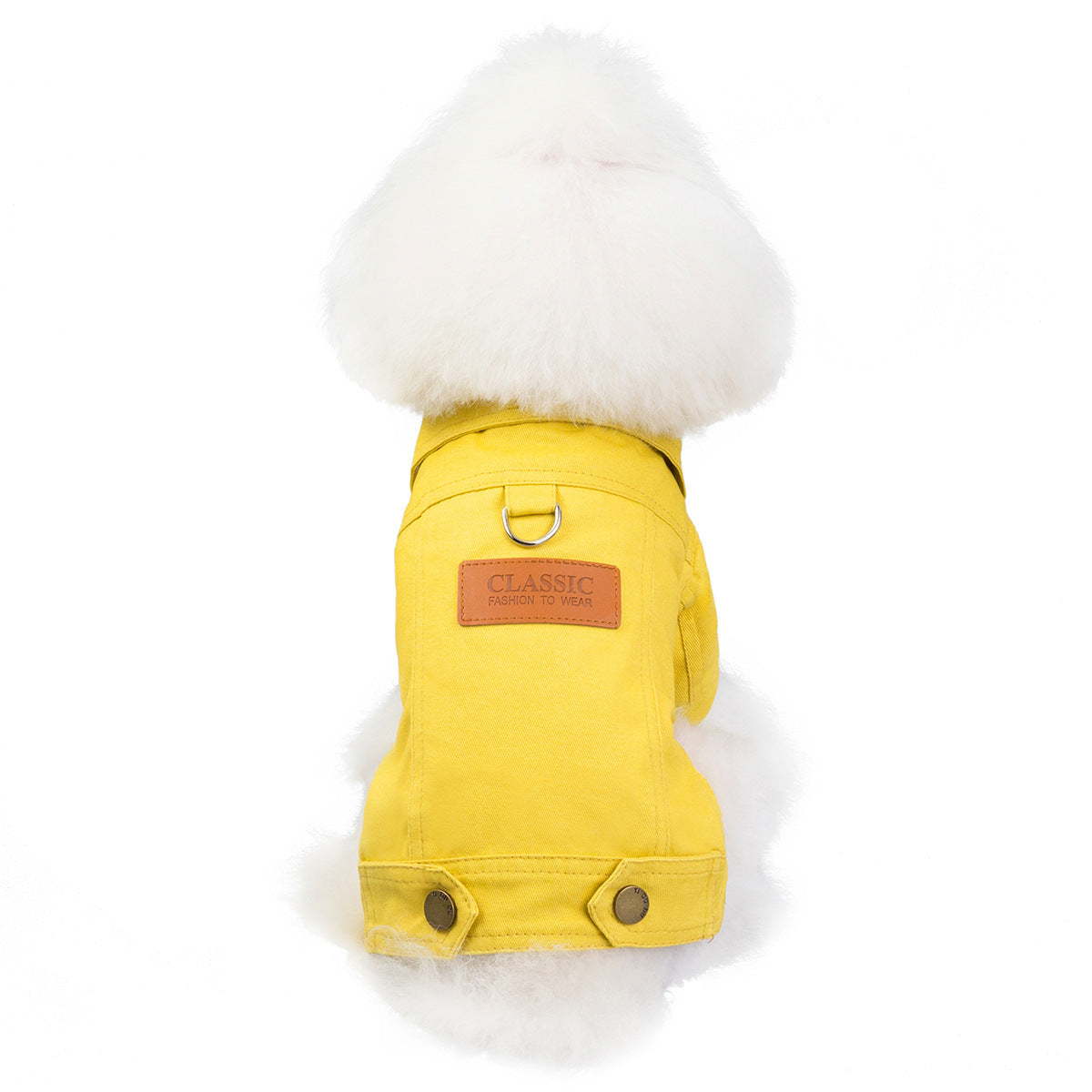 HKM-968979 Waterproof All-in-One Dog Raincoat with Reflective Stripes and Breathable Mesh Lining