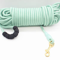 HKM-969171 Lightweight Nylon Pet Traction Rope - Available in Pink and Green, Multiple Lengths