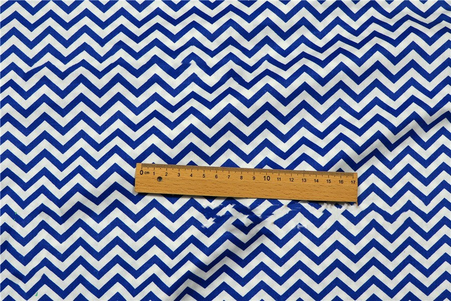 HKM-969171 Wavy Printed Cotton Fabric for Bedding and Curtains - 100% Cotton, Multiple Colors Available