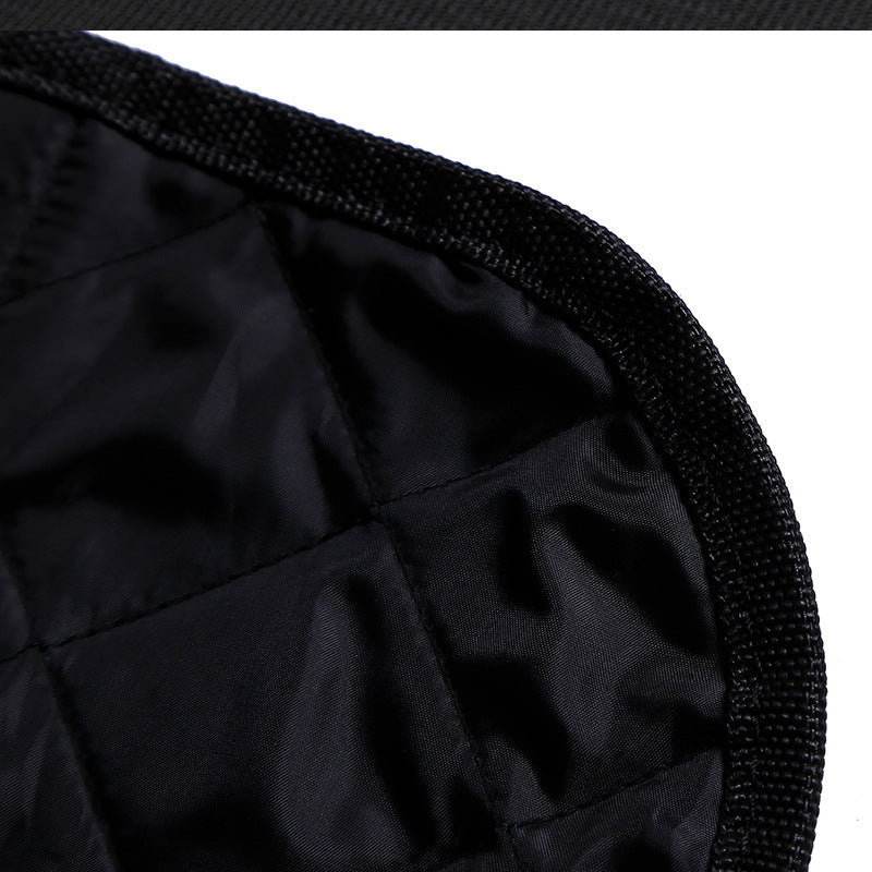 HKM-969363 Single Seat Black Oxford Cloth Car Pet Pad