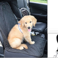 HKM-969363 Single Seat Black Oxford Cloth Car Pet Pad