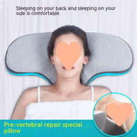 HKM-969619 Low Thin Memory Cotton Pillow for Neck and Spine Support