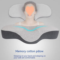 HKM-969619 Low Thin Memory Cotton Pillow for Neck and Spine Support