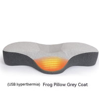 HKM-969619 Low Thin Memory Cotton Pillow for Neck and Spine Support