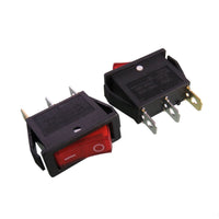 HKM-969683 3-Pin KCD3 Series Rocker Switch with Light for Household Appliances and Equipment