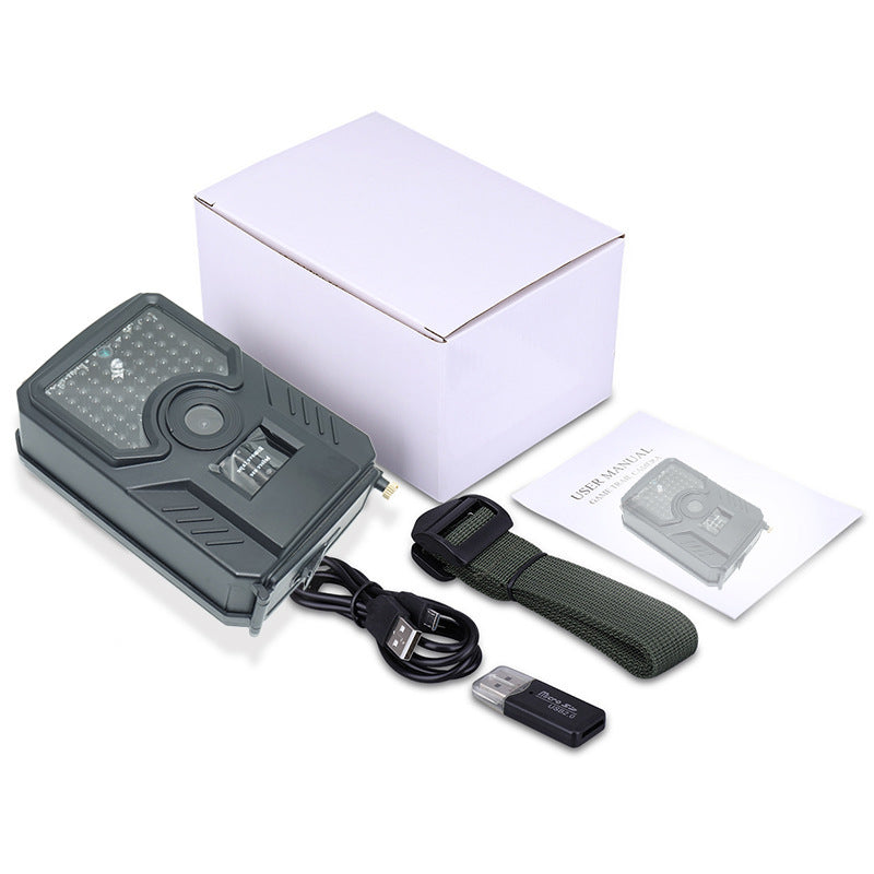 HKM-969683 3MP Outdoor Infrared Camera with 12MP Resolution, 1080P Video, and 15M PIR Detection