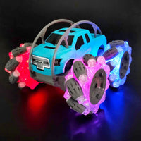HKM-969747 4WD Remote Control Stunt Car - 360° Rotation, Indoor/Outdoor Use, Ages 6+
