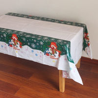 HKM-969939 Disposable Tablecloth for Holiday Gatherings and Festive Decor