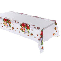 HKM-969939 Disposable Tablecloth for Holiday Gatherings and Festive Decor