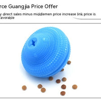 HKM-969939 Pet Toy Ball Bite Molar Training Dog Bite Resistance Food Dropping Ball