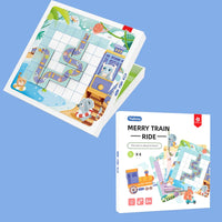 HKM-970067 Magnetic Jigsaw Puzzle Board Game for Children - Educational Labyrinth Toy for Developing Logical Thinking Skills