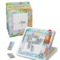 HKM-970067 Magnetic Jigsaw Puzzle Board Game for Children - Educational Labyrinth Toy for Developing Logical Thinking Skills