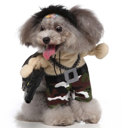 HKM-970131 Breathable Casual Teddy Vest for Dogs in Black and Red, Available in Various Sizes
