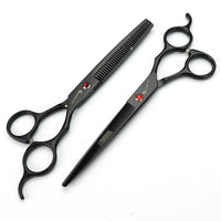 HKM-970259 Professional Pet Grooming Shears - 19cm 440C Quality Dog Grooming Tool