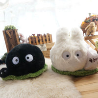 HKM-970387 Large Plush Cartoon Pillow Cushion - White Doll Design with Briquettes, Suitable for Ages 3 and Up