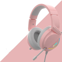 HKM-970387 Wired Gaming Headset with Heavy Bass and Full-Cover Design for PC and Voice Applications
