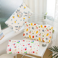 HKM-970451 Children's Natural Latex Rebound Pillow with Fun Prints - Available in Various Sizes and Designs