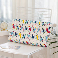 HKM-970451 Children's Natural Latex Rebound Pillow with Fun Prints - Available in Various Sizes and Designs
