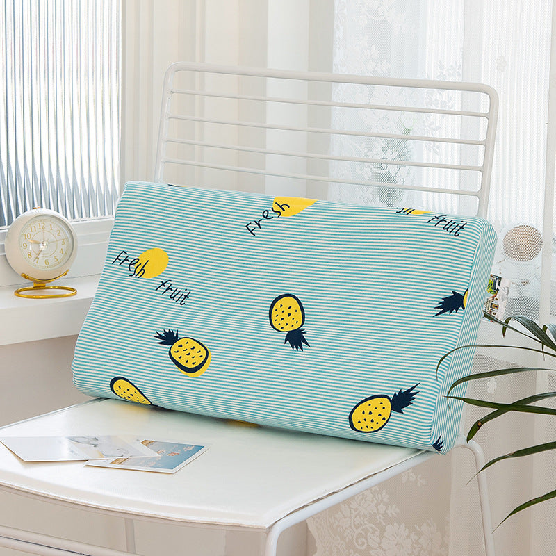 HKM-970451 Children's Natural Latex Rebound Pillow with Fun Prints - Available in Various Sizes and Designs