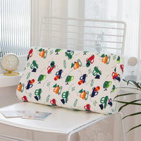 HKM-970451 Children's Natural Latex Rebound Pillow with Fun Prints - Available in Various Sizes and Designs