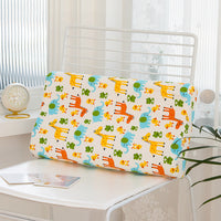 HKM-970451 Children's Natural Latex Rebound Pillow with Fun Prints - Available in Various Sizes and Designs