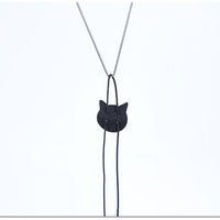 HKM-971091 Elastic Cord Adjustable Buckle Funny Cat Triangle Hook Hanging Door Toy
