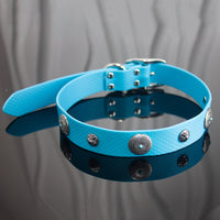 HKM-971347 Washable Encapsulization Webbing Dog Collar in Various Colors and Sizes