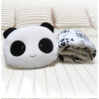 HKM-971475 Cartoon Panda Plush Doll Air Conditioner Cover for Youth