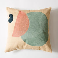 HKM-971603 Embroidered Cotton Cushion with Polyester Fiber Core for Home and Decor