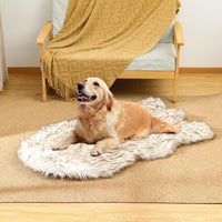 HKM-971667 Super Soft 5-Inch Thick Memory Foam Dog Bed with Removable Luxury Faux Fur Cover
