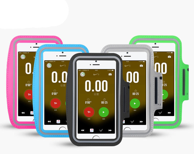 HKM-971731 Waterproof Running Arm Bag for Smartphones - Adjustable Sizes for 4.0 to 6.5 Inch Models