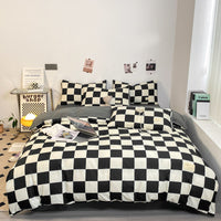 HKM-971795 Washed Cotton Double Stitch Duvet Cover Set - Multiple Sizes Available
