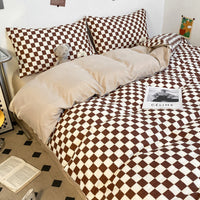 HKM-971795 Washed Cotton Double Stitch Duvet Cover Set - Multiple Sizes Available