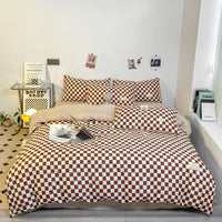 HKM-971795 Washed Cotton Double Stitch Duvet Cover Set - Multiple Sizes Available